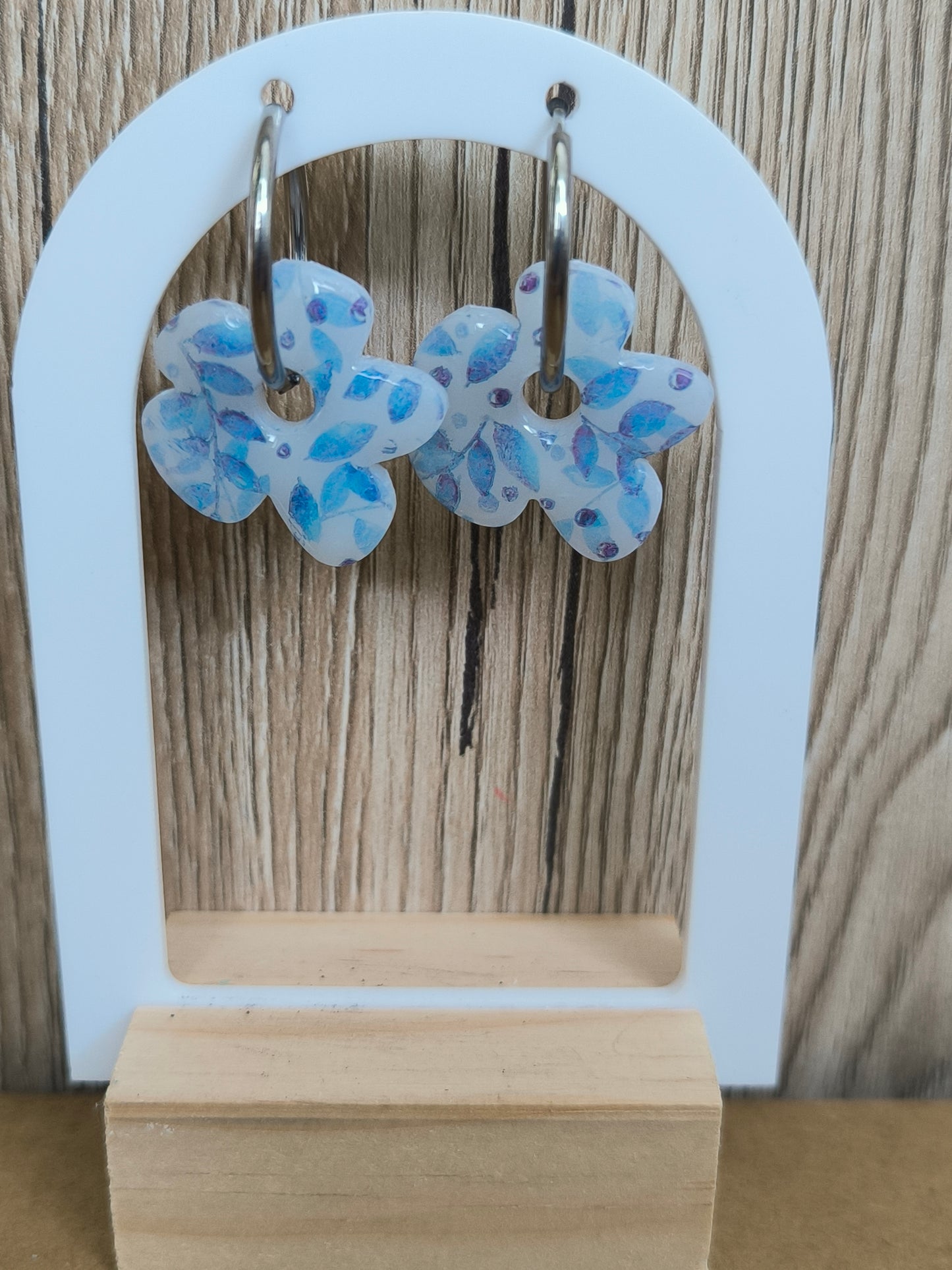 Pampilles feuilles bleues🩵